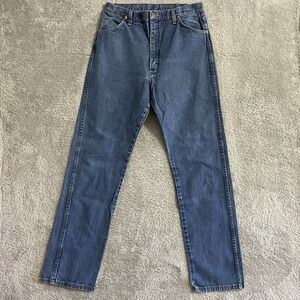 Wrangler Cowboy Cut Jeans Womens 13x34 14MWZG Medium Wash Cotton High Rise Denim